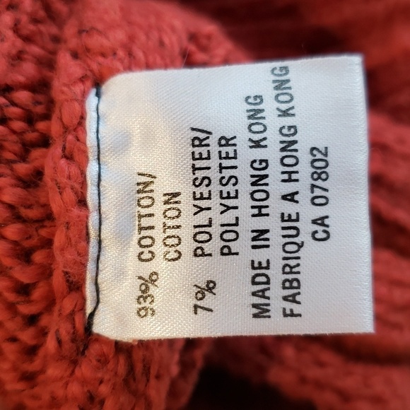 Hombre Barrage Sweater Winter Knit Crew Neck Size Medium Men Medium Burnt - Picture 8 of 12